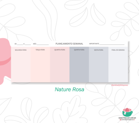 Coleção Nature Mockups – Bloco Note Rosa